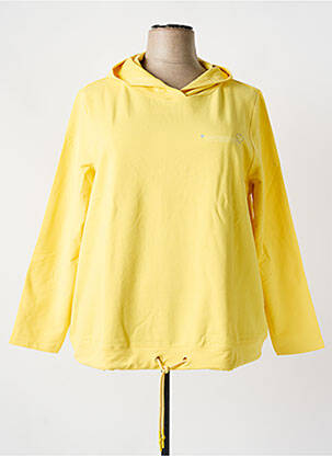 Hanorac cu glugă galben SHEEGO femeie