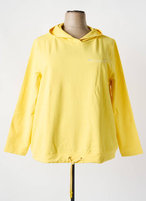 Hanorac cu glugă galben SHEEGO femeie