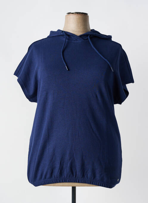 Hanorac cu glugă albastru SHEEGO femeie