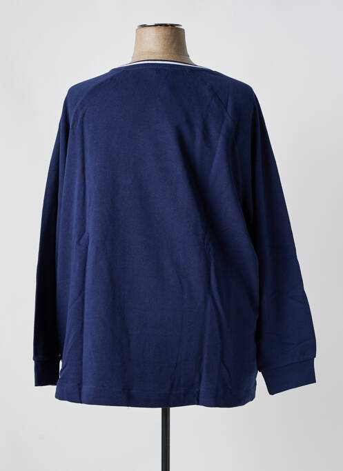 Hanorac țesătură jersey mâneci lungi albastru SHEEGO femme