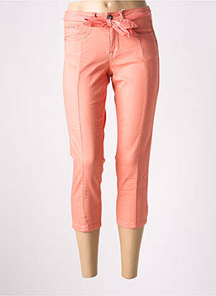 Pantalon trei sferturi buzunare roz CREAM femeie