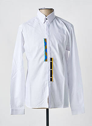 Cămașă cu mâneci lungi alb LAURENCE AIRLINE bărbat