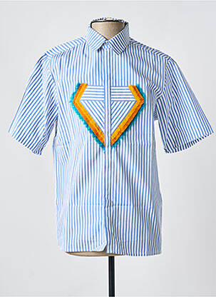 Cămașă cu mâneci scurte albastru LAURENCE AIRLINE bărbat