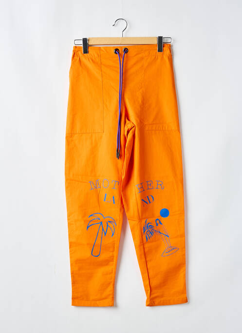 Pantalon drept portocaliu LAURENCE AIRLINE bărbat