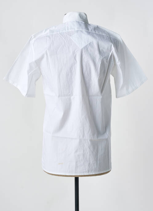 Cămașă cu mâneci scurte alb LAURENCE AIRLINE bărbat