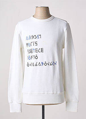 Hanorac alb LAURENCE AIRLINE bărbat