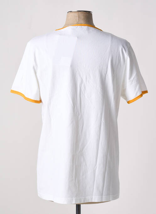 Tricou alb LAURENCE AIRLINE bărbat