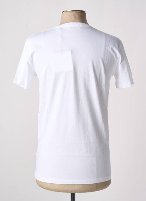 Tricou alb LAURENCE AIRLINE bărbat