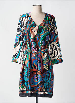 Rochie scurtă albastru HALOGENE femeie