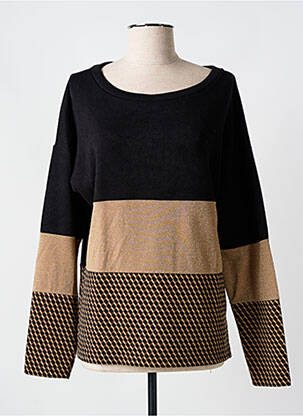 Pulover negru QUATRE VINGT JOURS femeie