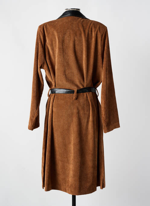 Palton lung maro ONE O ONE femeie