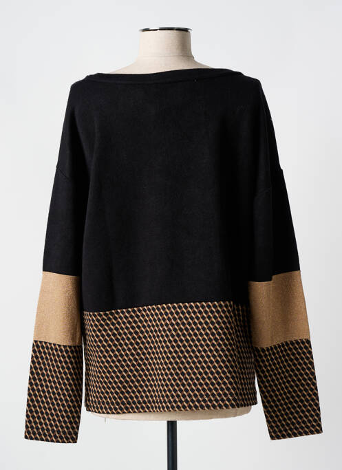 Pulover negru QUATRE VINGT JOURS femeie