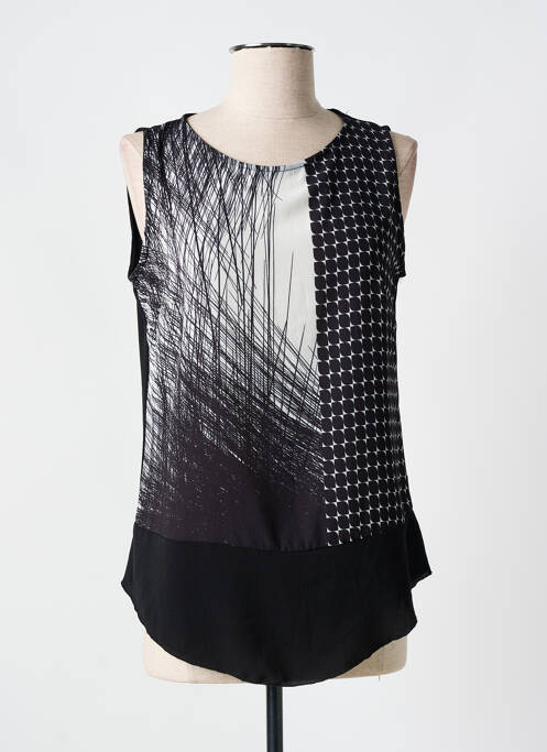 Top negru QUATRE VINGT JOURS femeie