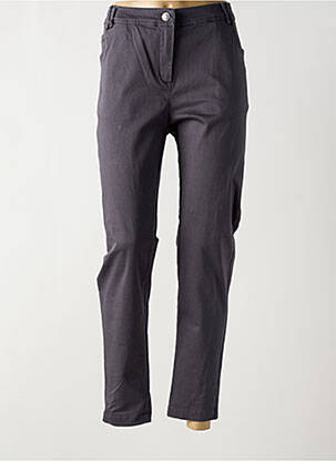 Blugi cu croială slim gri AGATHE & LOUISE femeie