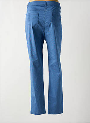 Pantalon slim talie elastică mărime normală albastru AGATHE & LOUISE femeie