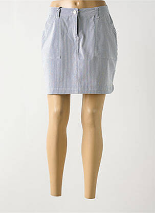 Fustă scurtă albastru ÉTYMOLOGIE femeie