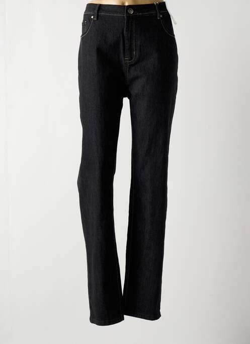 Blugi cu croială slim albastru QUATRE VINGT JOURS femeie