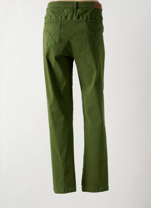 Blugi cu croială slim verde AGATHE & LOUISE femeie