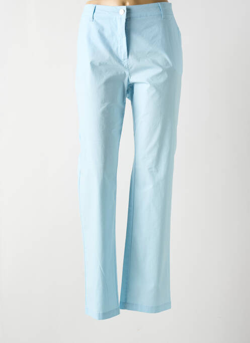 Pantalon chino albastru ÉTYMOLOGIE femeie