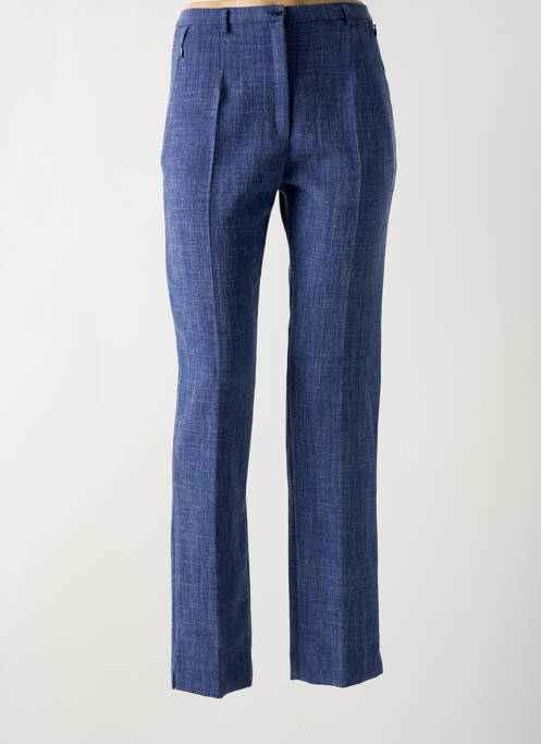 Pantalon slim albastru FRANCE RIVOIRE femeie