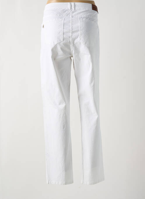 Pantalon slim alb AGATHE & LOUISE femeie