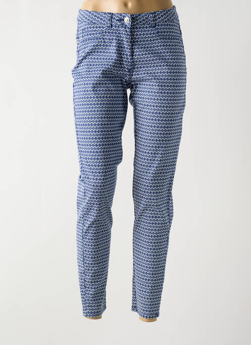 Pantalon 7/8 albastru BARBARA LEBEK femeie