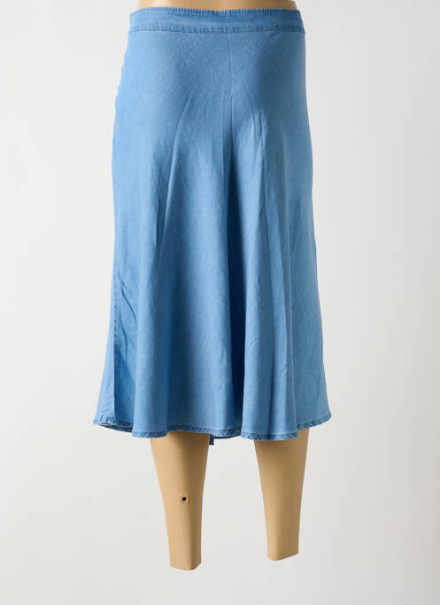 Fustă midi albastru ÉTYMOLOGIE femeie