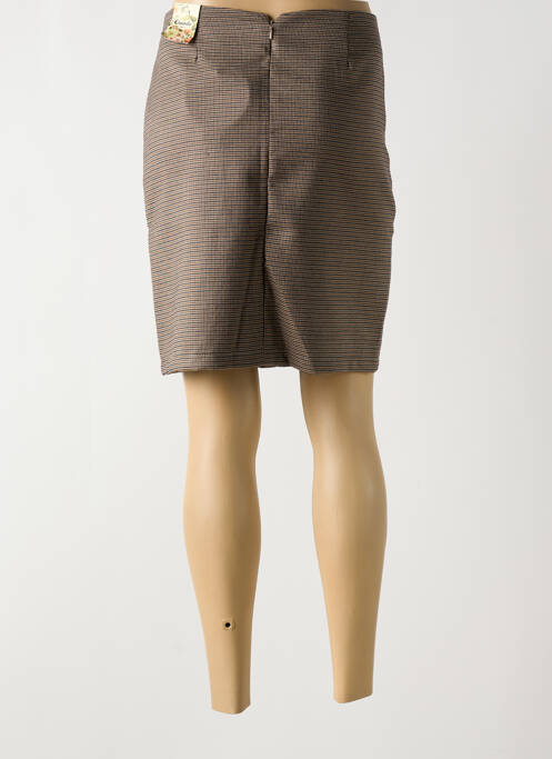 Fustă scurtă maro ONADO femeie