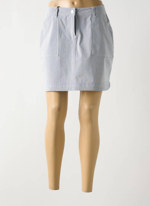 Fustă scurtă albastru ÉTYMOLOGIE femeie