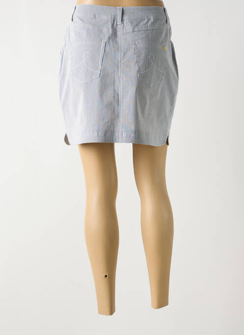 Fustă scurtă albastru ÉTYMOLOGIE femeie