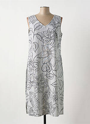 Rochie midi gri AGATHE & LOUISE femeie