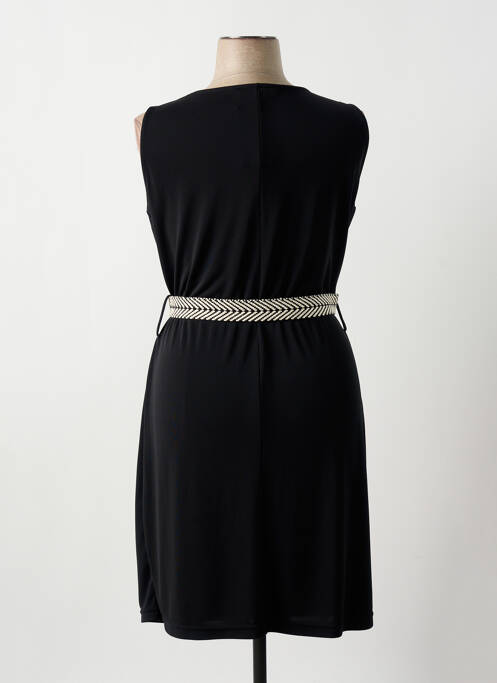 Rochie midi negru QUATRE VINGT JOURS femeie