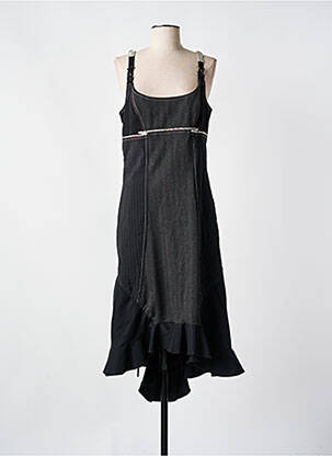 Rochie lungă negru EVA KAYAN femeie