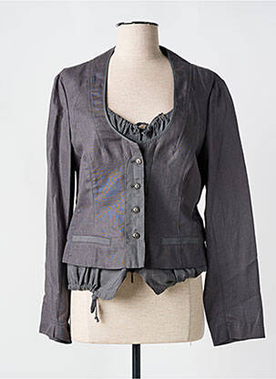 Jachete elegante gri EVA KAYAN femeie