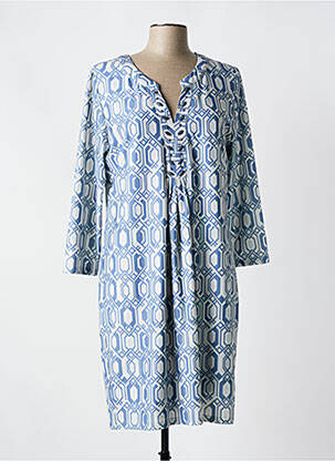 Rochie scurtă albastru ESQUALO femeie