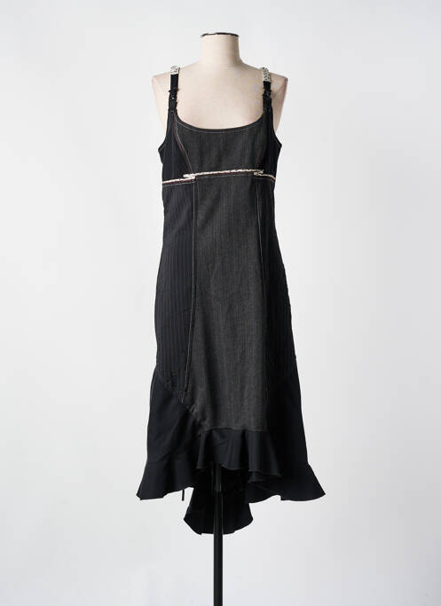 Rochie lungă negru EVA KAYAN femeie