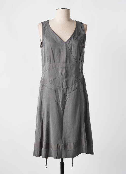 Rochie midi gri SALT & PEPPER femeie