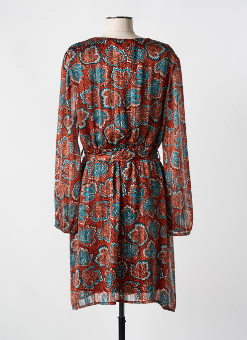 Rochie midi portocaliu SIGNE NATURE femeie