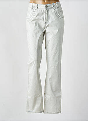 Pantalon slim argintiu FRED SABATIER femeie