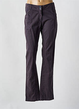 Pantalon drept gri EVA KAYAN femeie