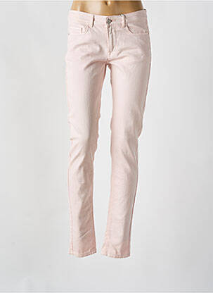 Blugi cu croială slim roz CKS femeie