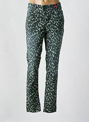 Blugi cu croială slim verde STREET ONE femeie