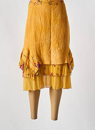 Fustă midi portocaliu COCO MENTHE femeie