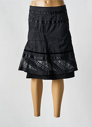 Fustă midi negru SALT & PEPPER femeie