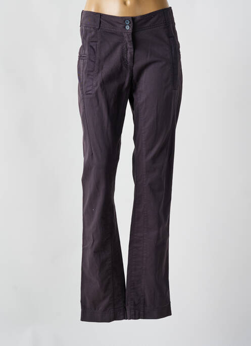 Pantalon drept gri EVA KAYAN femeie