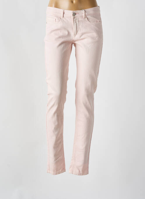 Blugi cu croială slim roz CKS femeie