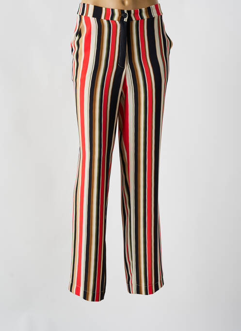 Pantalon drept roșu SIGNE NATURE femeie