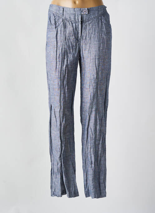 Pantalon drept albastru ANIMALE femeie