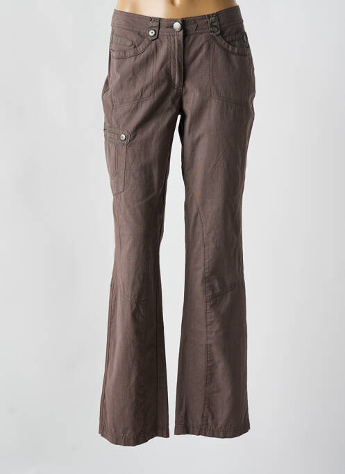 Pantalon evazat maro CECIL femeie