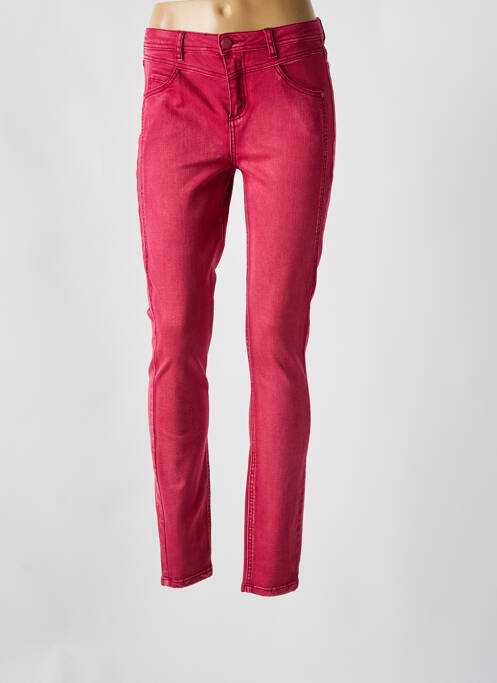 Blugi cu croială slim roz STREET ONE femeie